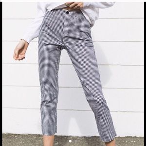 Brandy Melville Checkered Tilden Pants